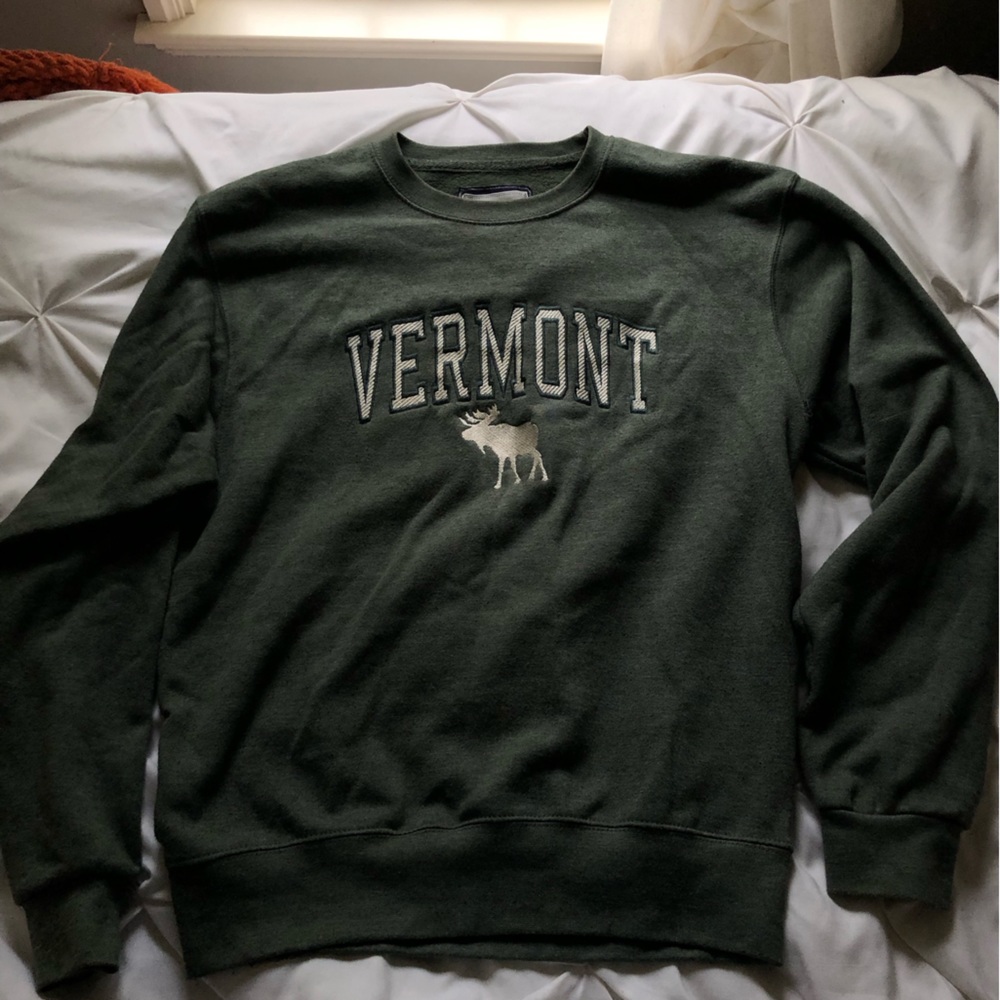 Vermont Sweatshirt Green Size Small